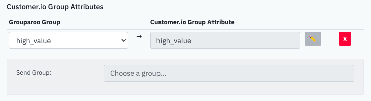 Customer.io Export Customers Groups