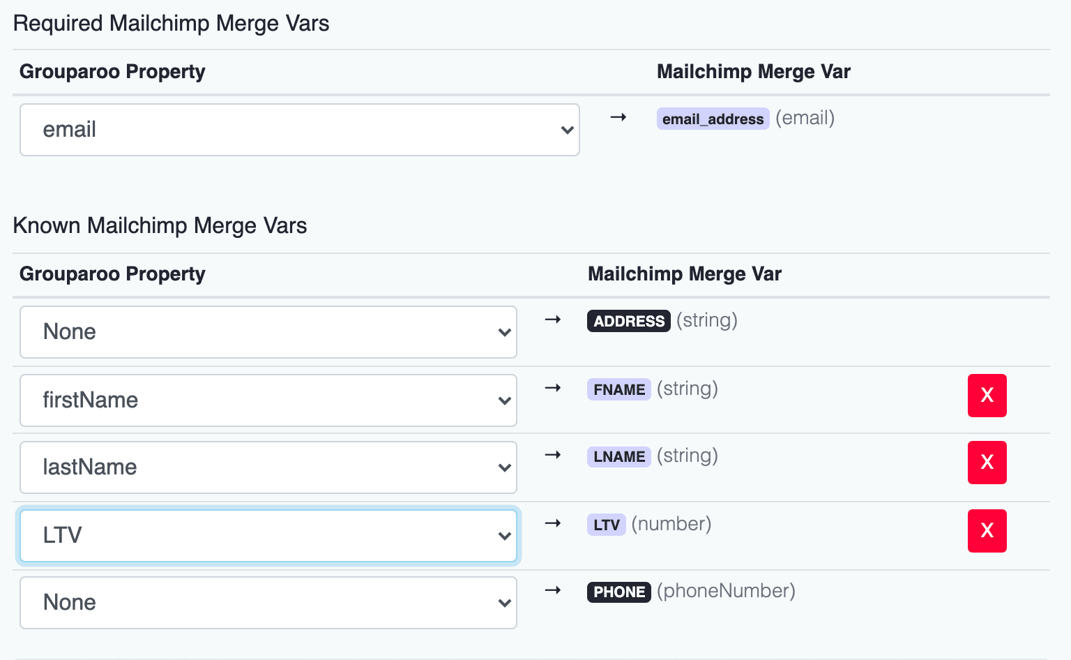 Mailchimp Export Contacts Record Data