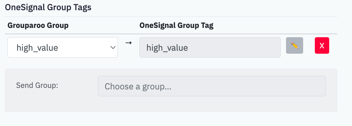 OneSignal Export Users Groups